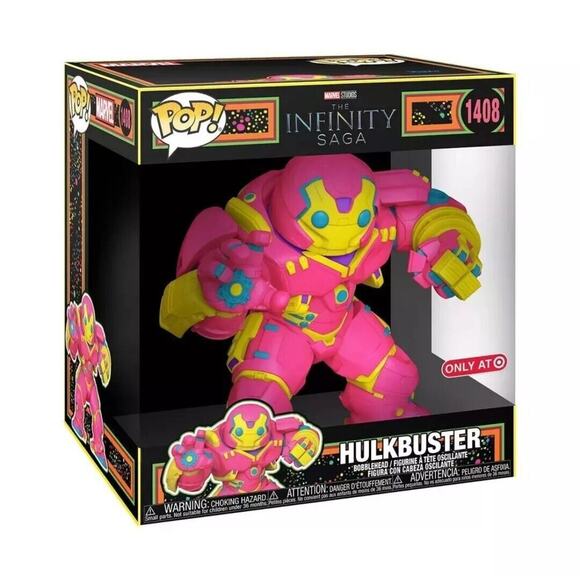 Funko Other - Funko POP Infinity Saga Jumbo Hulkbuster Blacklight 1408 EXCLUSIVE On Hand!